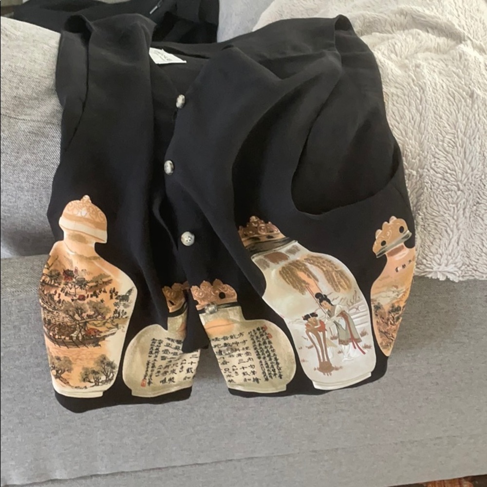 Emanuel Ungaro Chinese Vase Vest